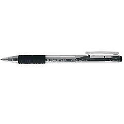 Staedtler 422g Stick Ball Pen Retractable Soft Grip Black